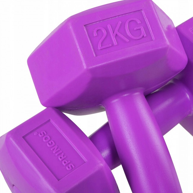 Гантелі Springos Hex 2 x 2 кг FA1032