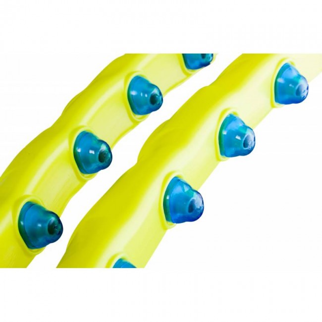 Хулахуп обруч для схуднення з масажером 95 см 1 кг Hop-Sport 4806