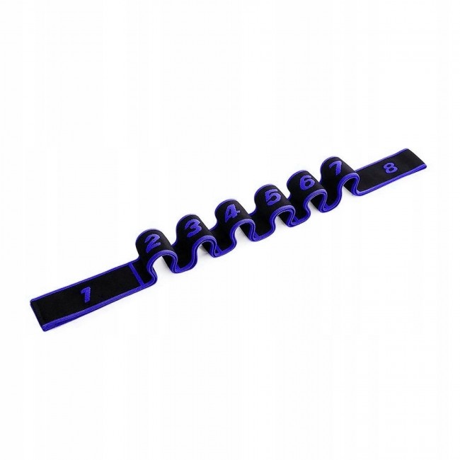 Эспандер с петлями для растяжки 4FIZJO 90 см Black/Blue (P-5907739313775)