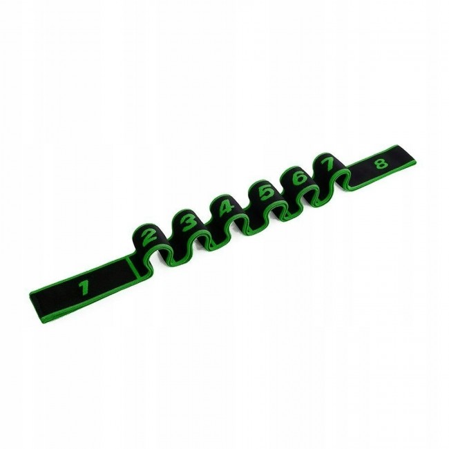 Эспандер с петлями для растяжки 4FIZJO 90 см Black/Green (P-5907739313799)