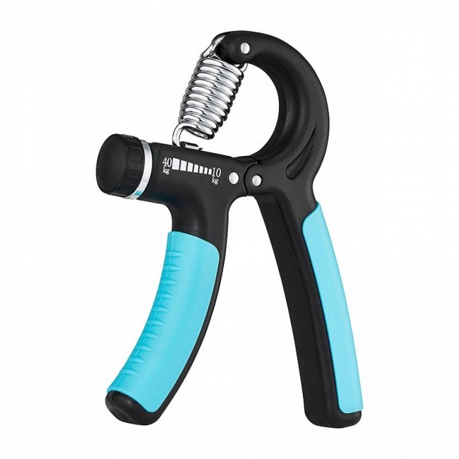 Эспандер кистевой 4FIZJO 10-40 кг с регулируемой нагрузкой Black/Blue (P-5907739313331)