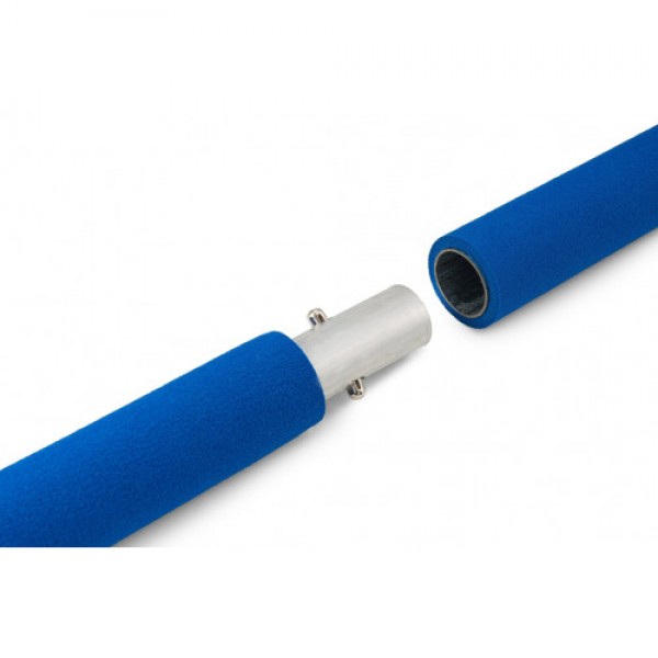 Тренировочная палка с эспандерами Hop-Sport HS-T090GS синяя