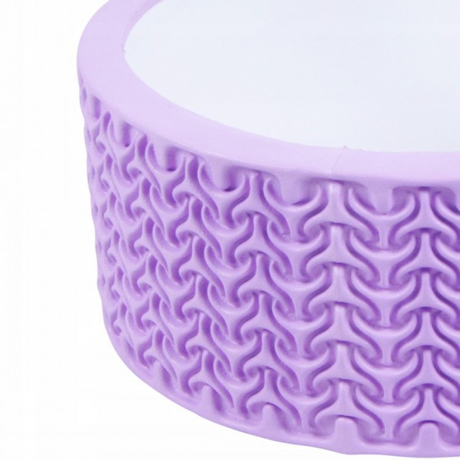Колесо для йоги и фитнеса SportVida Yoga Wheel SV-HK0223 Purple