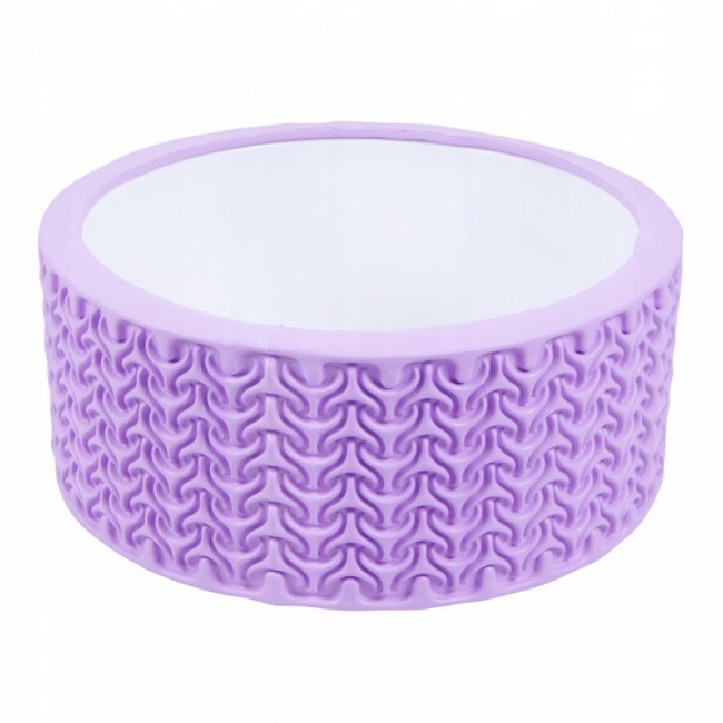 Колесо для йоги и фитнеса SportVida Yoga Wheel SV-HK0223 Purple