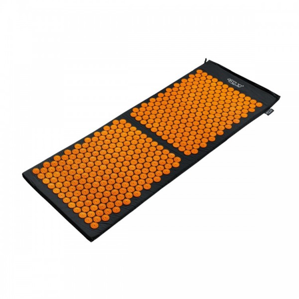 Аплікатор Кузнєцова / Масажний килимок акупунктурний 4FIZJO 128 x 48 см 4FJ0047 Black / Orange