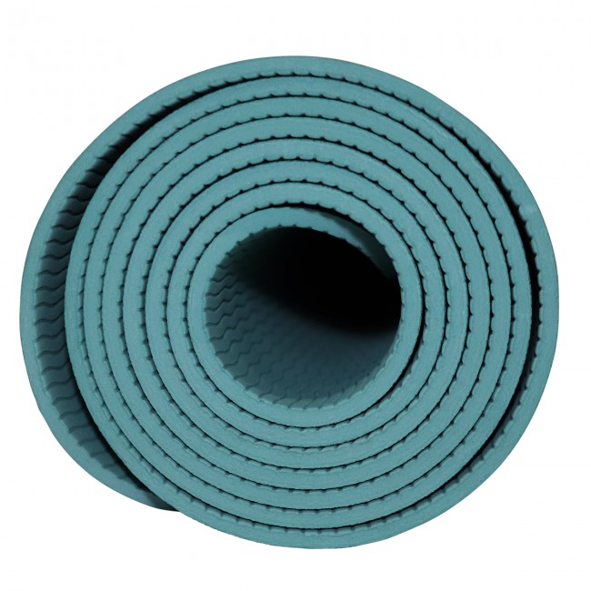 Килимок для йоги з малюнком SportVida TPE 4 мм SV-HK0342 Green