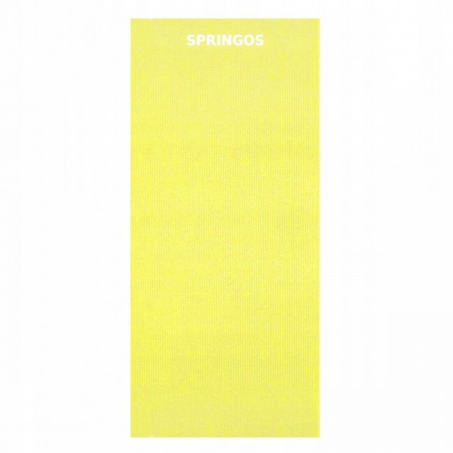 Коврик (мат) для йоги Springos PVC 4 мм YG0008 Yellow