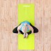 Килимок (мат) для йоги та фітнесу Springos PVC 4 мм YG0008 Yellow
