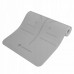 Коврик для йоги (Yoga mat) Springos TPE 6 мм YG0017 Grey с разметкой