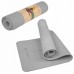 Коврик для йоги (Yoga mat) Springos TPE 6 мм YG0017 Grey с разметкой