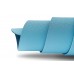 Фітнес-килимок з отворами Hop-Sport TPE 0,8 см HS-T008GM синьо блакитний