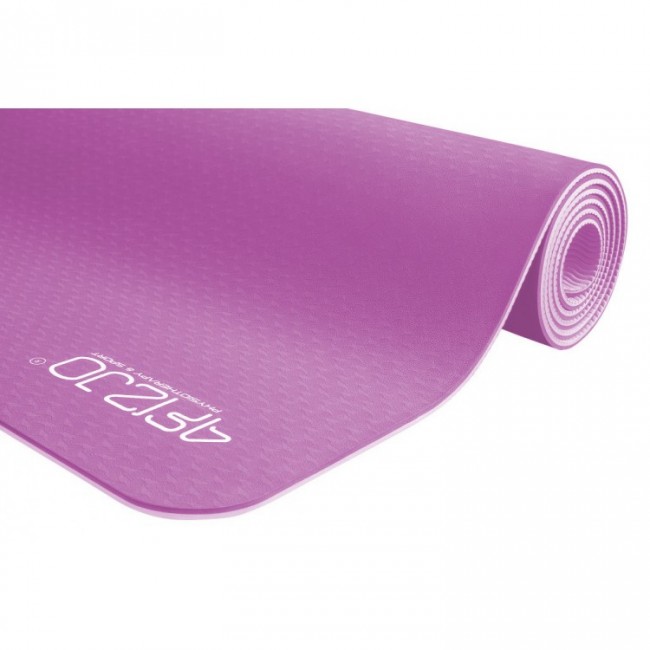 Килимок для йоги 4FIZJO TPE 6 мм 4FJ0143 Pink / Purple Килимок для йоги 4FIZJO TPE 6 мм 4FJ0143 Pink / Purple