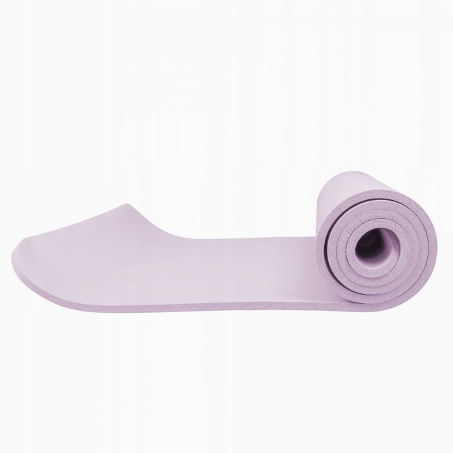 Коврик (мат) для йоги и фитнеса Springos NBR 1 см YG0038 Purple