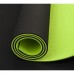 Коврик (мат) для йоги и фитнеса Sportcraft TPE 6 мм ES0017 Black/Lime