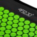 Аплікатор Кузнєцова / Масажний килимок акупунктурний з валиком 4FIZJO 128 x 48 см 4FJ0048 Black / Green