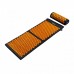 Аппликатор Кузнецова / Массажный коврик акупунктурный с валиком 4FIZJO 128 x 48 см 4FJ0049 Black/Orange