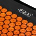Аплікатор Кузнєцова / Масажний килимок акупунктурний з валиком 4FIZJO 128 x 48 см 4FJ0049 Black / Orange