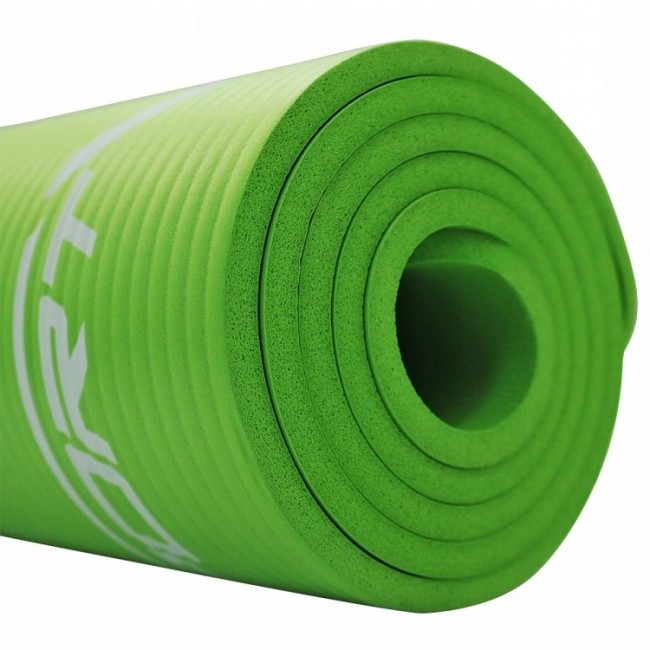 Килимок для фітнесу SportVida NBR 1 см SV-HK0248 Green