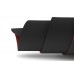Фітнес-килимок з отворами Hop-Sport TPE 0,8 см HS-T008GM чорно-червоний