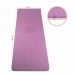 Килимок для йоги (Yoga mat) Springos TPE 6 мм YG0015 Purple/Pink з розміткою