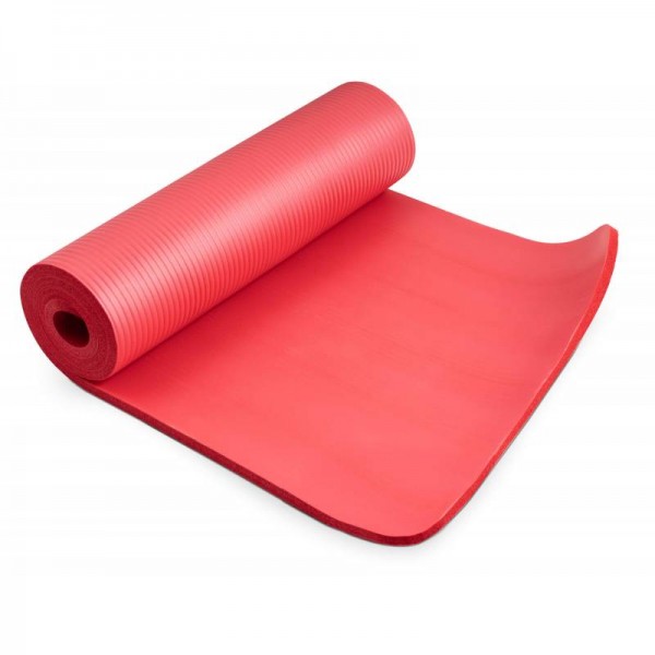 Килимок для фітнесу Hop-Sport HS-N015GM 1,5 см червоний