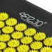 Аплікатор Кузнєцова / Масажний килимок акупунктурний з валиком 4FIZJO 128 x 48 см 4FJ0087 Black / Yellow