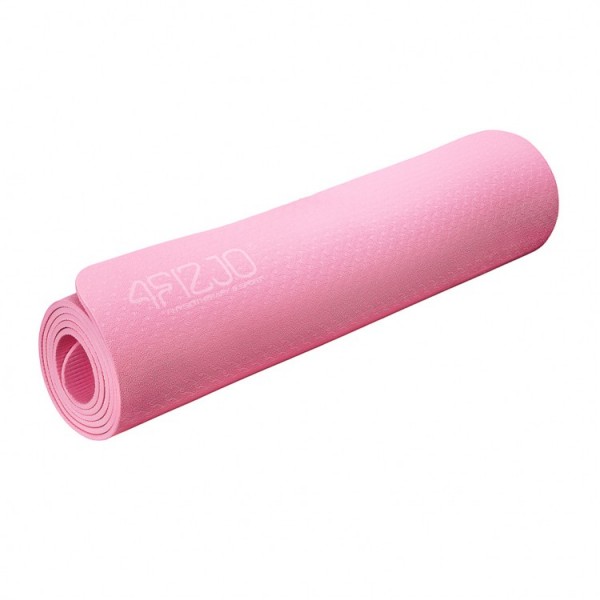 Коврик для йоги 4FIZJO TPE 6 мм 4FJ0152 Pink