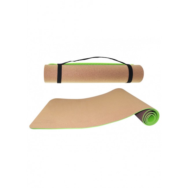 Йога мат SportVida TPE + Cork 0.4 см SV-HK0317 Йога мат SportVida TPE + Cork 0.4 см SV-HK0317