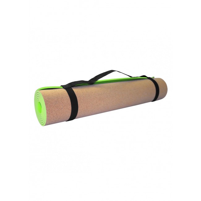 Йога мат SportVida TPE + Cork 0.4 см SV-HK0317