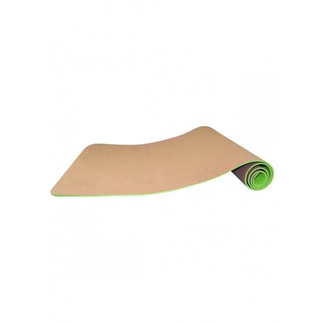 Йога мат SportVida TPE + Cork 0.4 см SV-HK0317