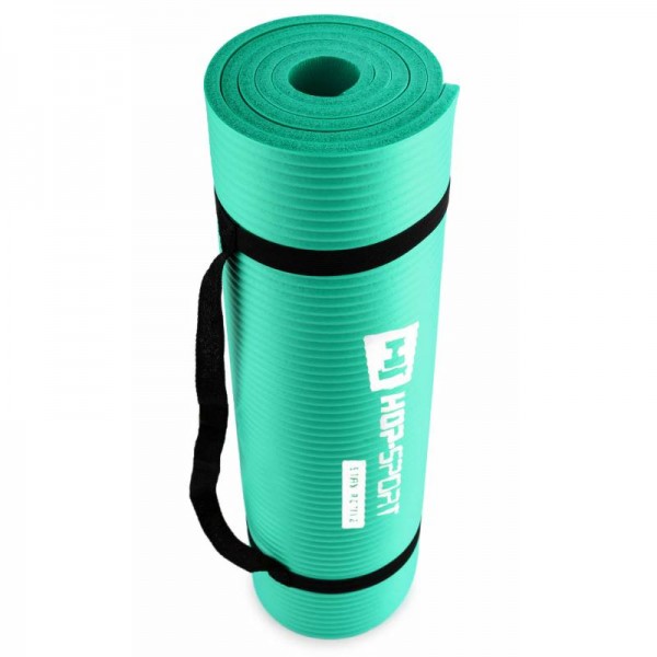 Коврик для фитнеса и йоги Hop-Sport HS-N010GM 1 см мятный