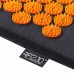Аплікатор Кузнєцова / Масажний килимок акупунктурний з валиком 4FIZJO 72 x 42 см 4FJ0042 Black / Orange