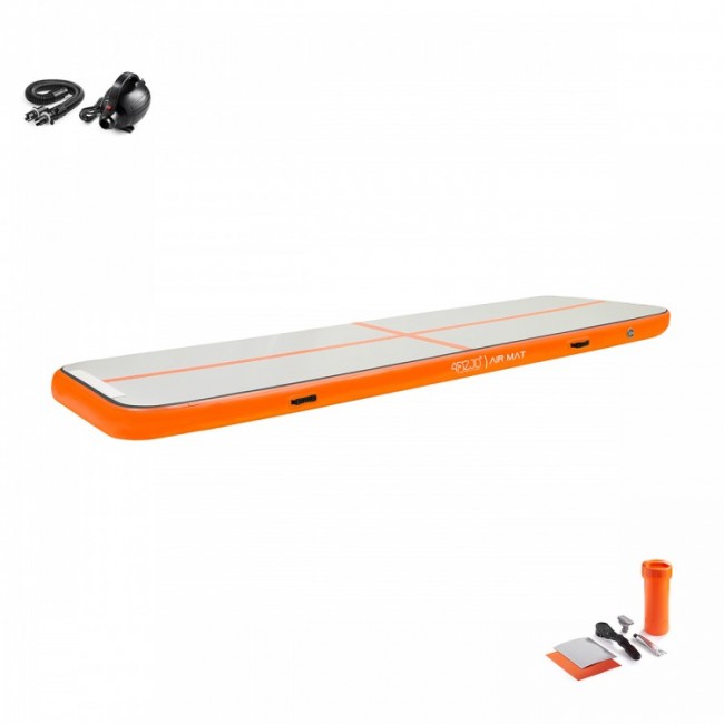 Мат гимнастический надувной 4FIZJO Air Track Mat 500 x 100 x 20 см 4FJ0174 Мат гимнастический надувной 4FIZJO Air Track Mat 500 x 100 x 20 см 4FJ0174