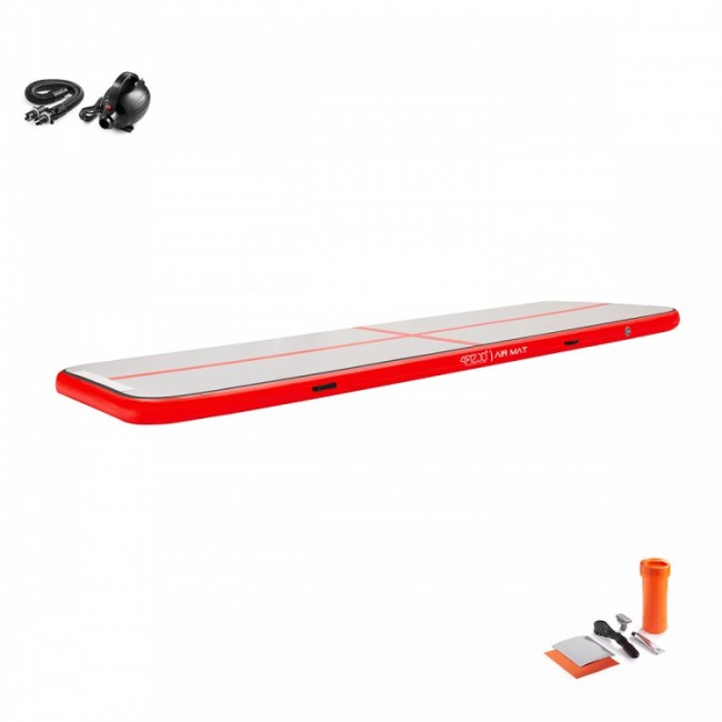 Мат гімнастичний надувної 4FIZJO Air Track Mat 600 x 100 x 20 см 4FJ0175 Мат гімнастичний надувної 4FIZJO Air Track Mat 600 x 100 x 20 см 4FJ0175