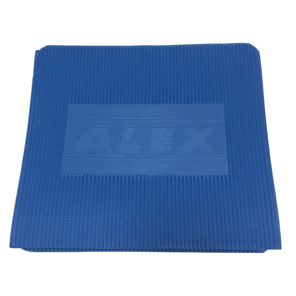 Коврик для фитнеса и йоги ALEX Reebok like 3-fold Mat синий