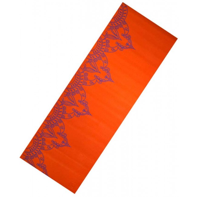 Килимок для йоги з малюнком 6 мм LiveUp PVC LS3231c-06o Килимок для йоги з малюнком 6 мм LiveUp PVC LS3231c-06o