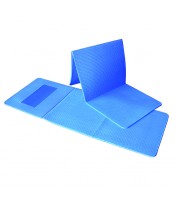 Килимок для фітнесу та йоги ALEX Reebok like 3-fold Mat синій