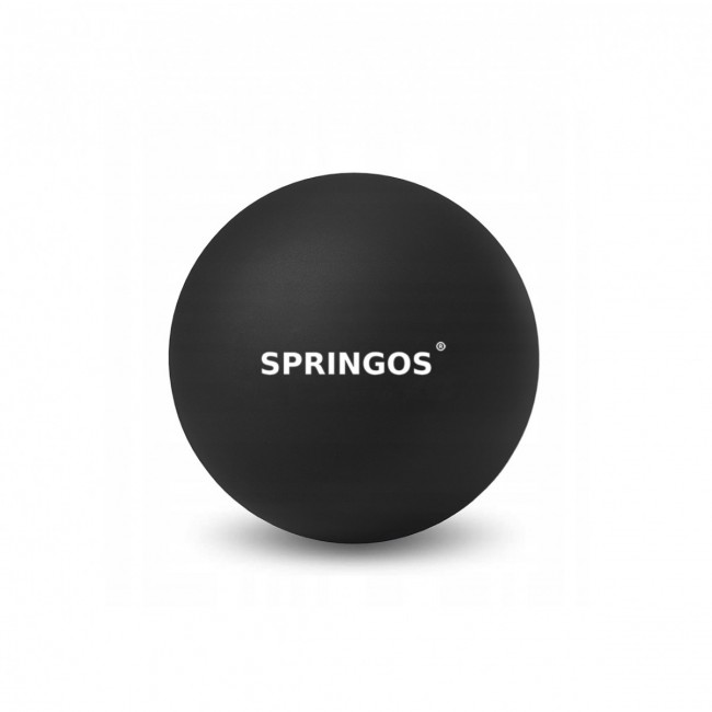 Массажный мяч Springos Lacrosse Ball 6.5 см FA0050, массажер для спины, ног, шеи, мфр Массажный мяч Springos Lacrosse Ball 6.5 см FA0050, массажер для спины, ног, шеи, мфр
