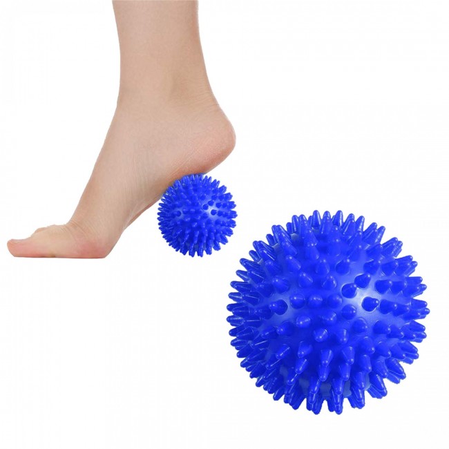 Масажний м'яч із шипами Springos Spike Ball 9 см FA0019 Масажний м'яч із шипами Springos Spike Ball 9 см FA0019