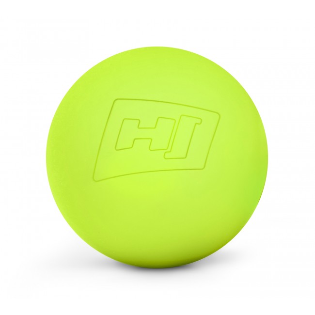 Силиконовый массажный мяч 63 мм Hop-Sport HS-S063MB салатовый Силиконовый массажный мяч 63 мм Hop-Sport HS-S063MB салатовый