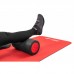 Массажный валик (ролик) для спины, фитнеса 30 см Hop-Sport HS-E030YG черный гладкий