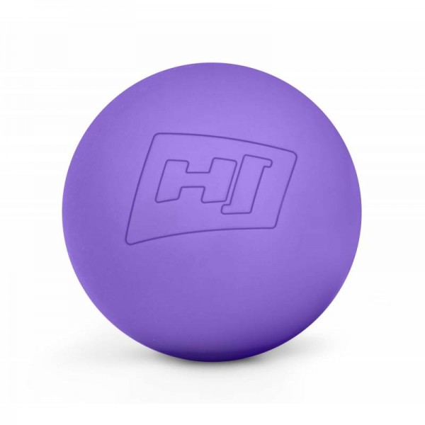 Силиконовый массажный мячик 63 мм HS-S063MB фиолетовый