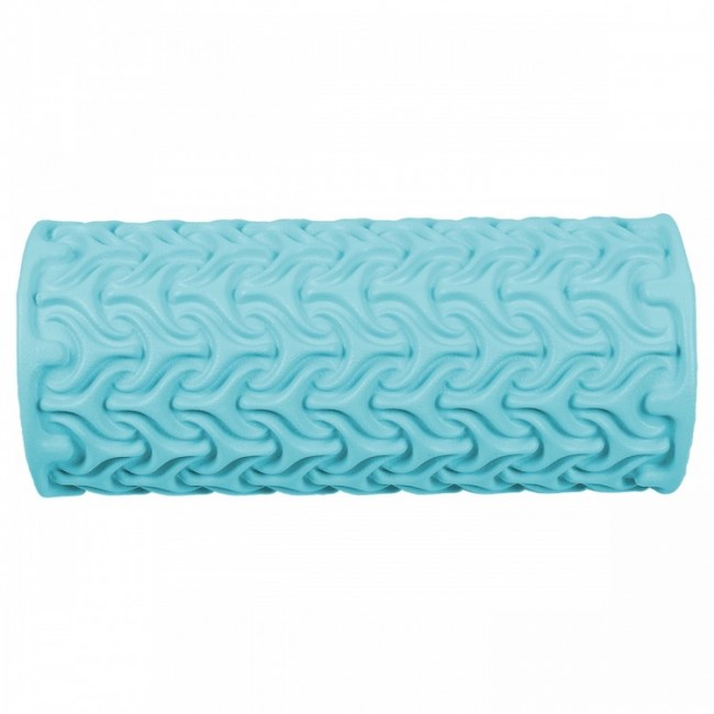 Массажный ролик (валик, роллер) SportVida EVA 33 x 14 см SV-HK0226 Sky Blue