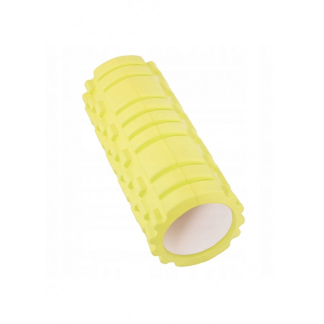 Массажный ролик (валик, роллер) Springos 33 x 14 см FR0015 Yellow