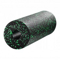 Массажный ролик 4FIZJO EPP PRO+ 45 x 14.5 см (валик, роллер) гладкий Black/Green (P-5907739310590)