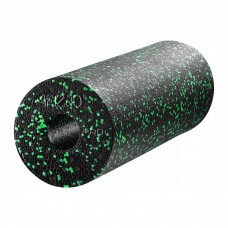 Массажный ролик (валик, роллер) гладкий 4FIZJO EPP PRO+ 45 x 14.5 см 4FJ0088 Black/Green