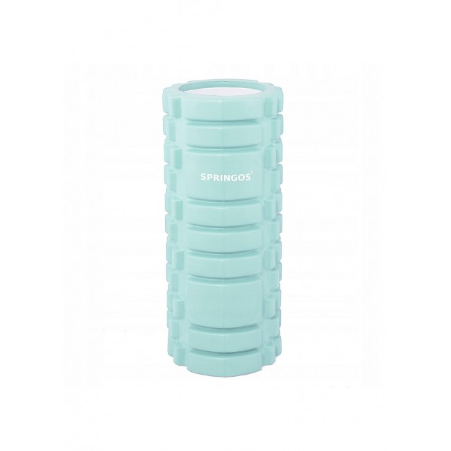Массажный ролик (валик, роллер) Springos 33 x 14 см FR0016 Mint