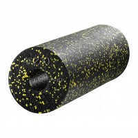 Масажний ролик 4FIZJO EPP PRO+ 45 x 14.5 см (валик, роллер) гладкий Black/Yellow (P-5907739310583)