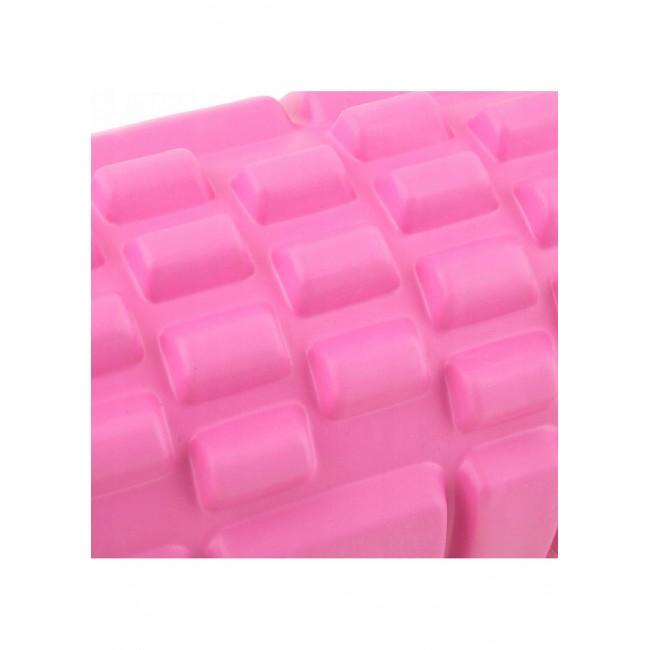 Массажный ролик (валик, роллер) Springos 33 x 14 см FR0017 Pink