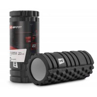 Массажный ролик (валик, роллер) EVA 33 см черный